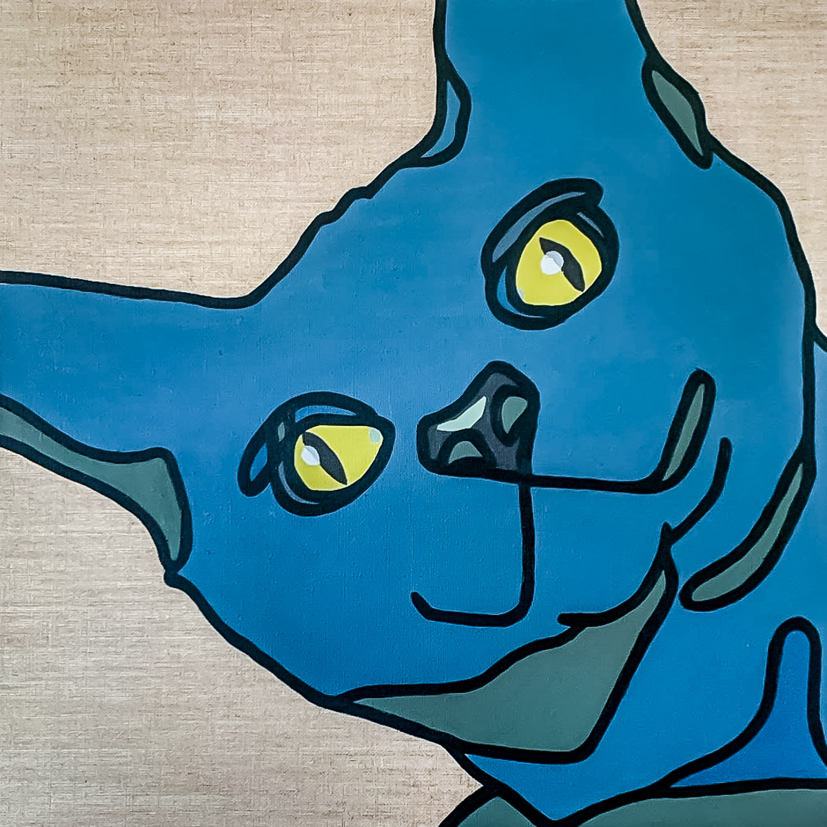 Blu - Oils on Linen - KleykArt - Kailey Weaver - Sarasota, Florida Local Artist