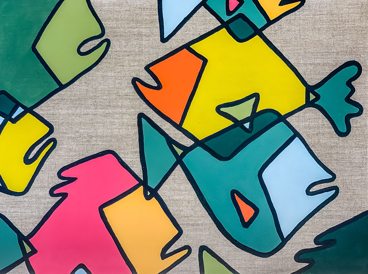 Fishies - Oils on Linen - KleykArt - Kailey Weaver - Sarasota, Florida Local Artist