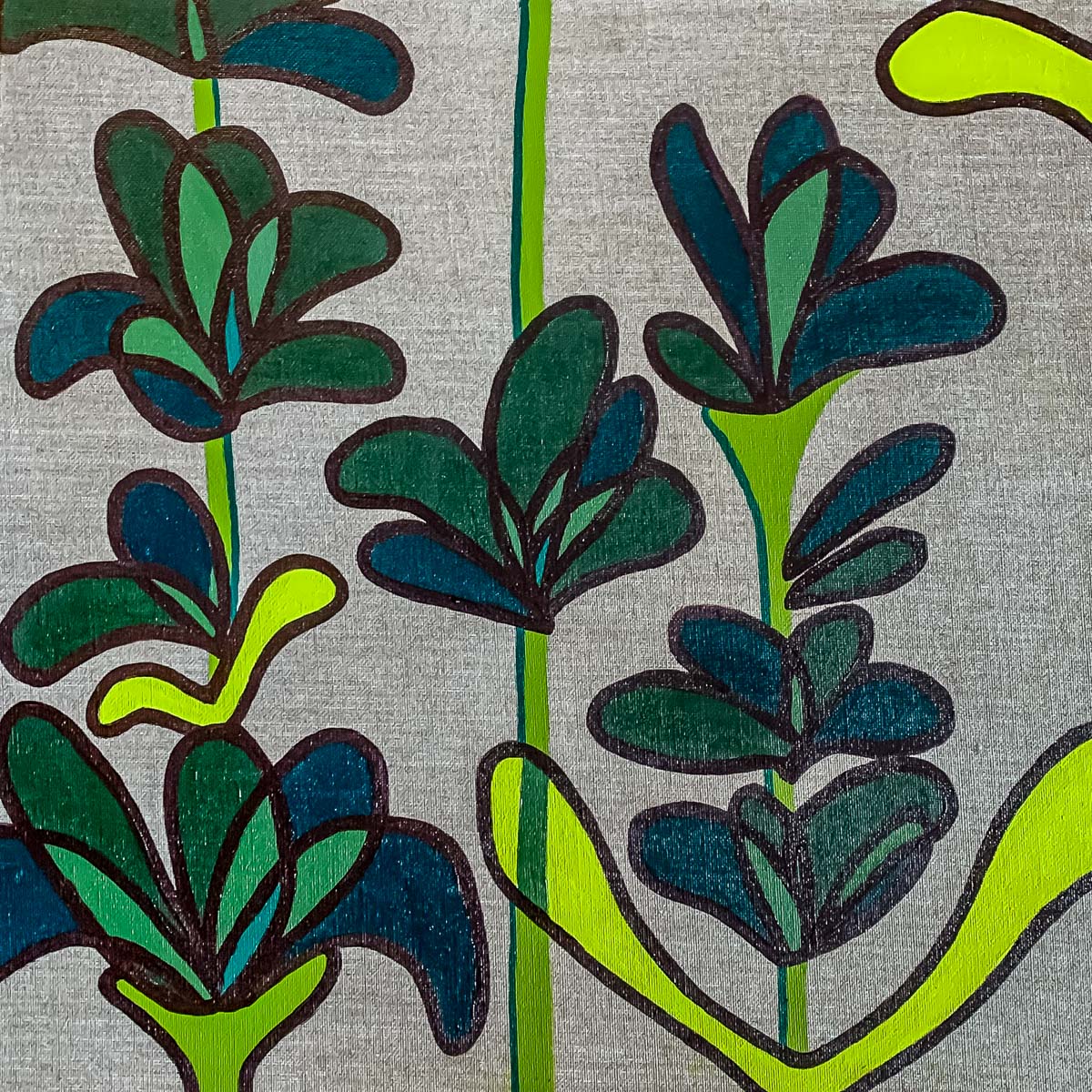 Green Leaves - Oils on Linen - KleykArt - Kailey Weaver - Sarasota, Florida Local Artist